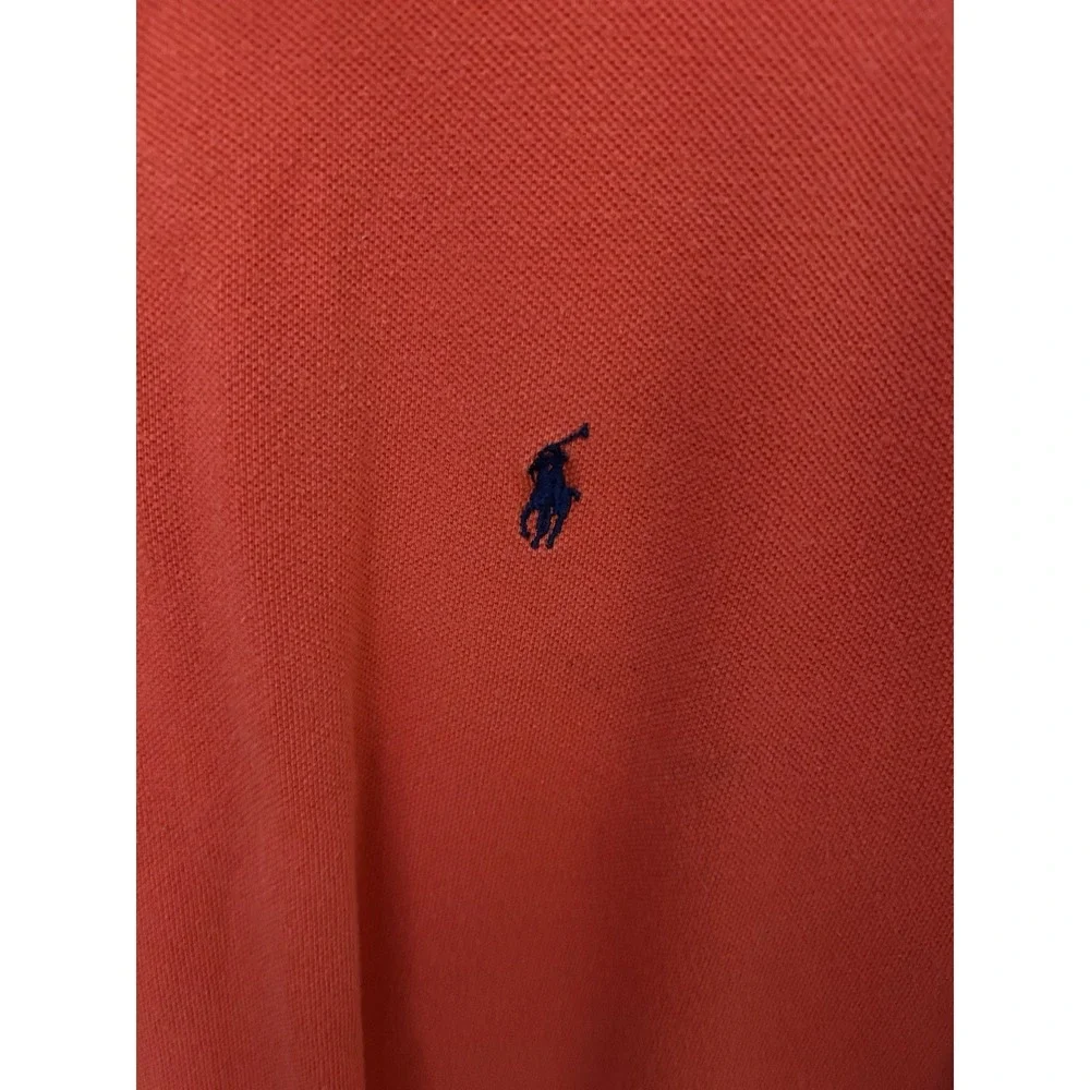 Polo Ralph‎ Lauren Shirt Men's Size XL  ,Orange, 100% Cotton Short Sleeve Shirt